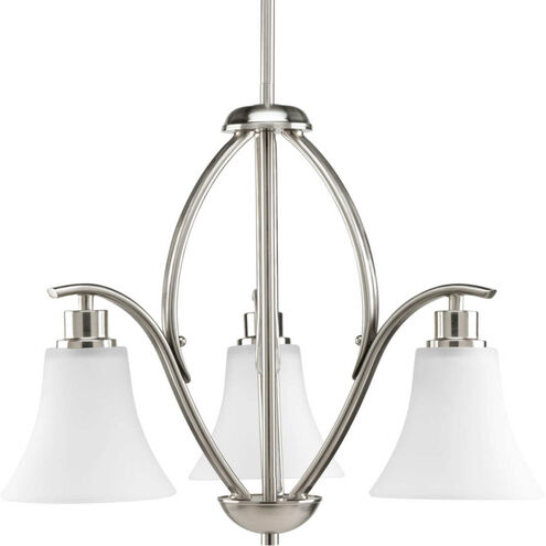 Athy 3 Light 20 inch Brushed Nickel Chandelier Ceiling Light