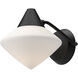 Alora Mood Nora 1 Light 8 inch Matte Black Bath Vanity Light Wall Light
