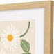 Florals Collection Green Framed Art