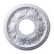 Lora White Medallion