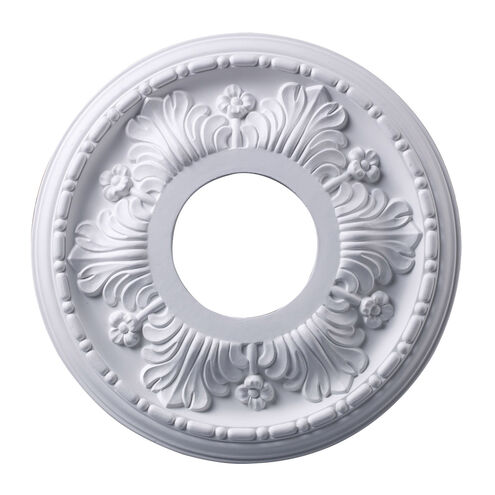 Lora White Medallion