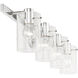 Munich 4 Light 35.5 inch Polished Chrome Vanity Sconce Wall Light