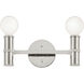 Torche LED 13 inch Polished Nickel Bathroom Vanity Light Wall Light