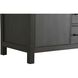 Nathan 54 X 34 inch Mocha Brown Bathroom Vanity Cabinet