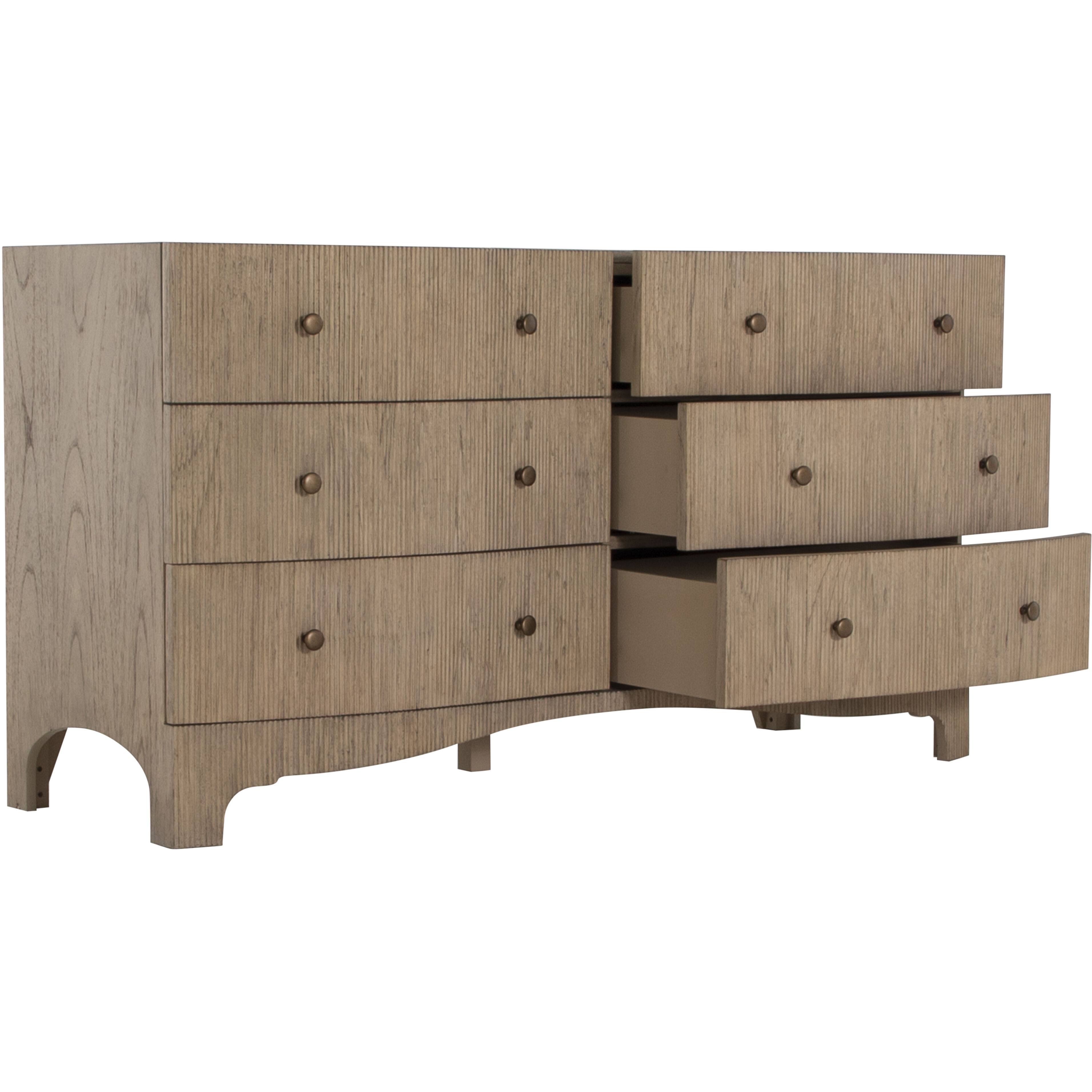 Princeton Blonde Natural / Brushed Bronze Dresser