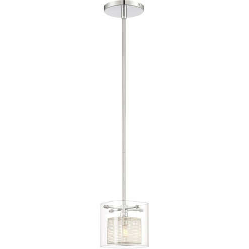 Dahl LED 5 inch Chrome Pendant Ceiling Light