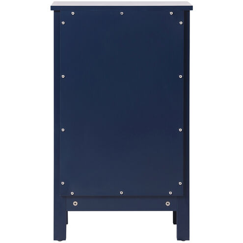 Adian Blue Bathroom Storage Cabinet