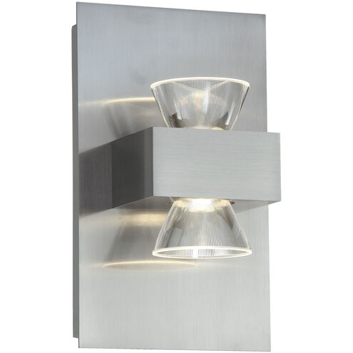 Jet LED 4.7 inch Brushed Nickel Bath Vanity Light Wall Light