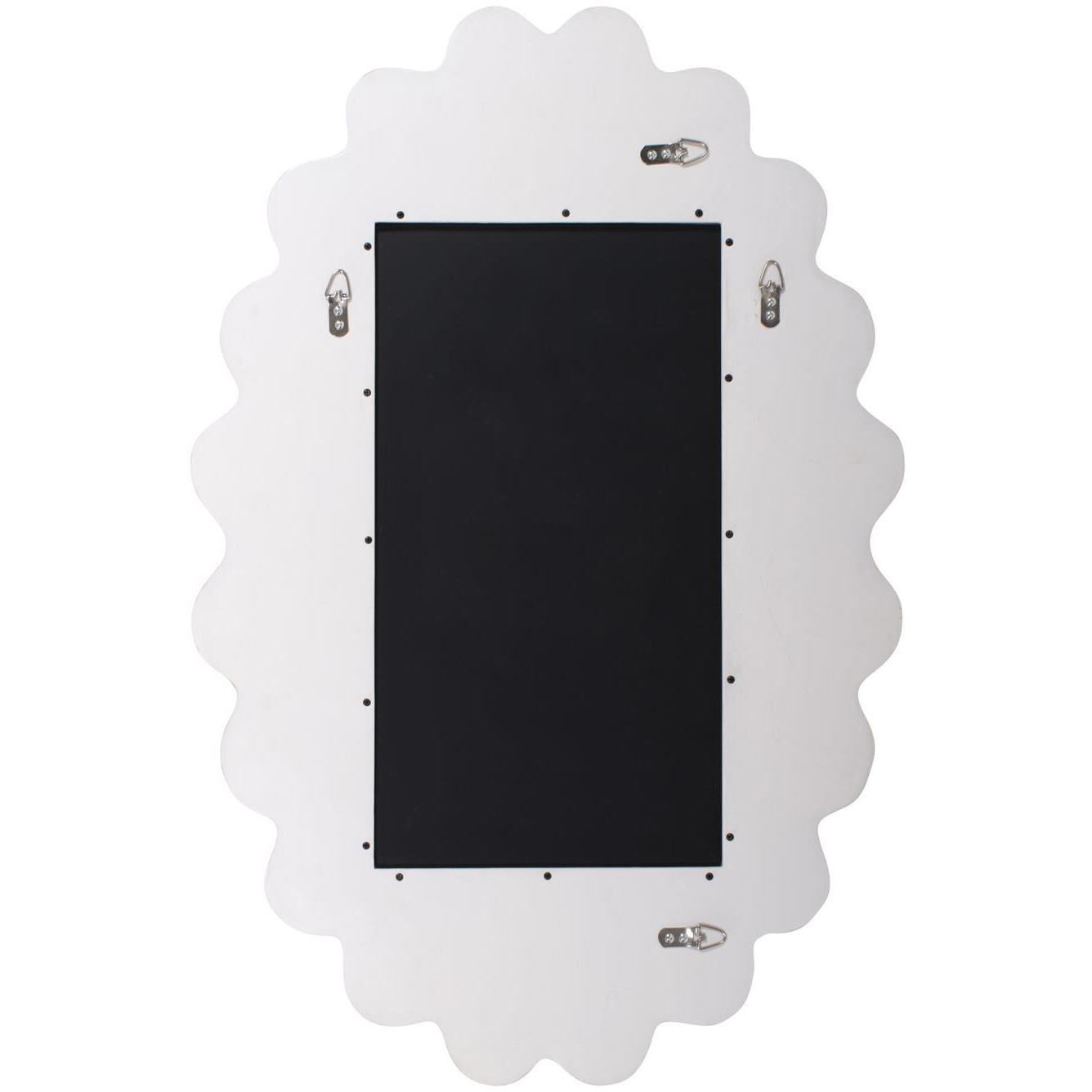 Cloud 36 X 24 inch Burgundy Mirror