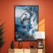 Thoroughbred 61.75 X 41.75 inch Hand Painted Canvas