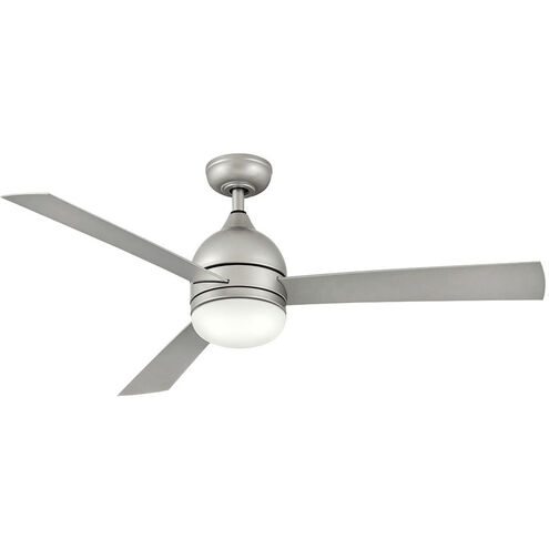 Verge 52 inch Brushed Nickel with Silver Blades Fan