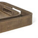 Derby Brown Serving Tray, Rectangle