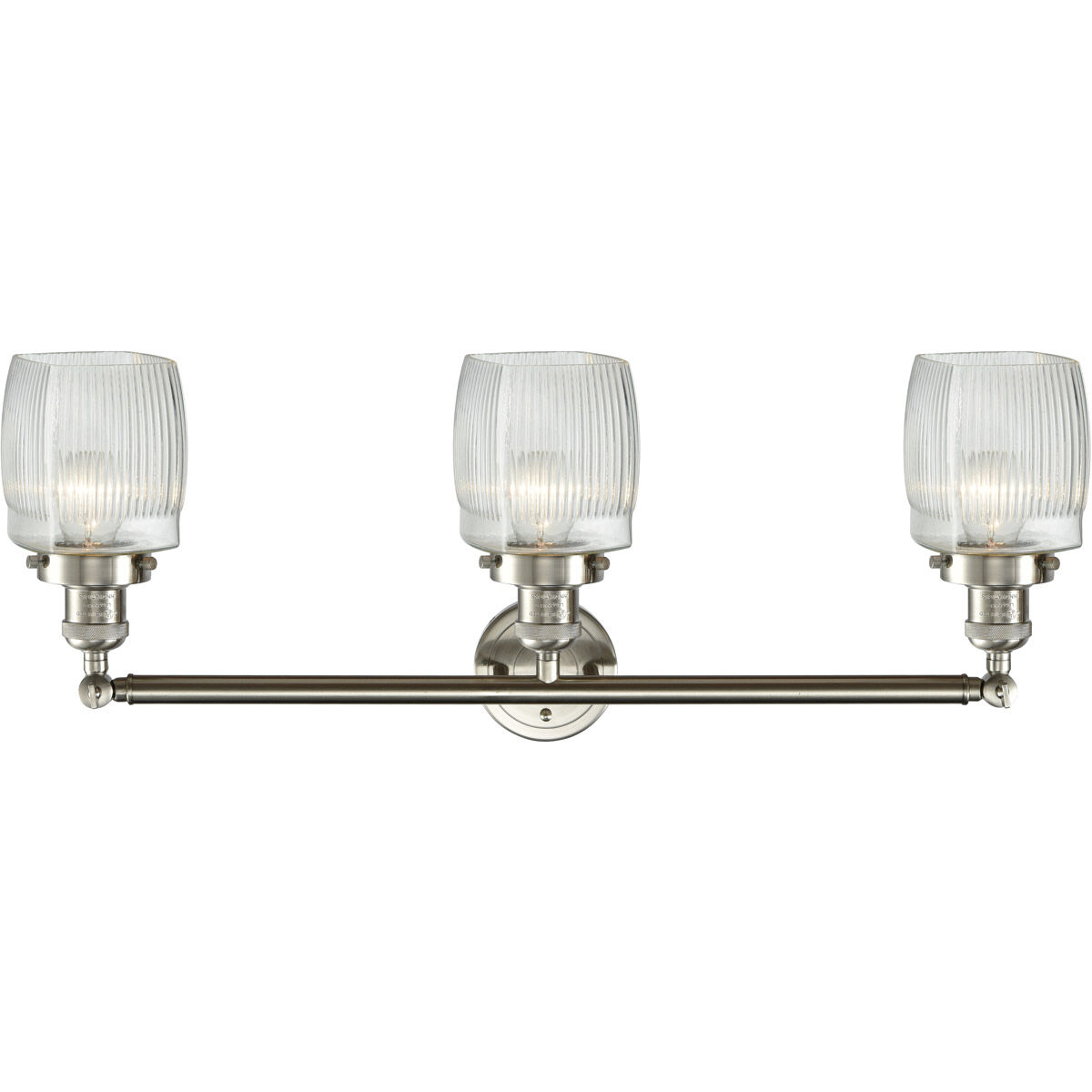 Franklin Restoration Colton LED 32 inch Brushed Satin Nickel Bath Vanity Light Wall Light, Franklin Restoration
