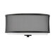 Modern 3 Light 14.75 inch Matte Black Flush Mount Ceiling Light