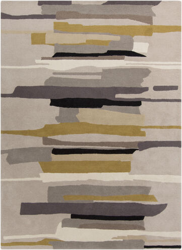 Harlequin 36 X 24 inch Gray Rug in 2 x 3, Rectangle