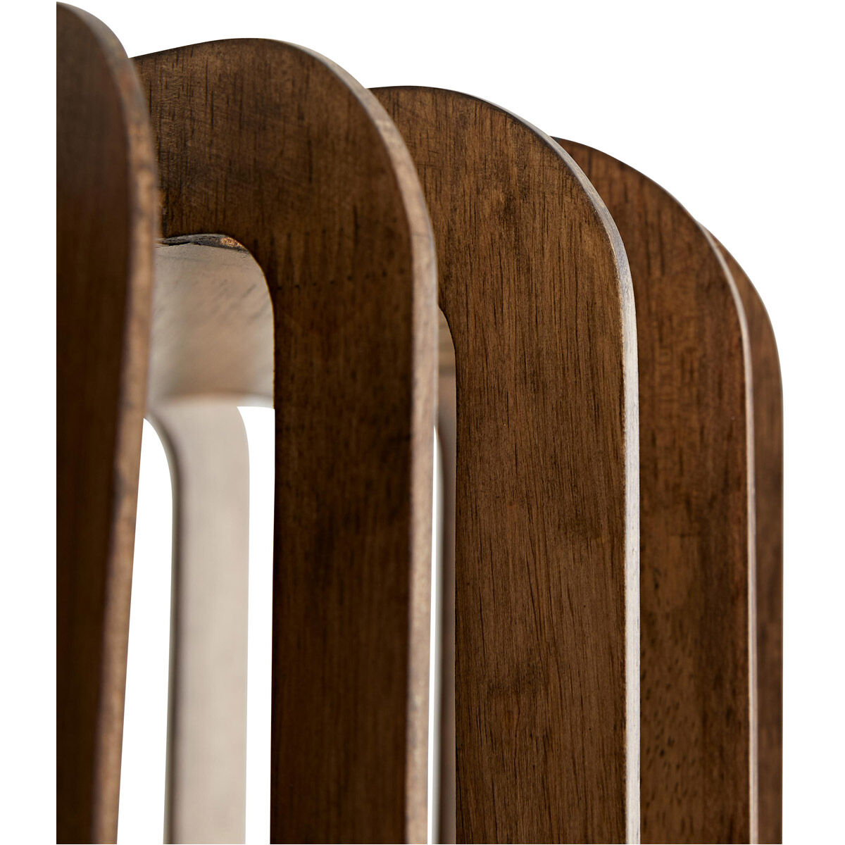 Valencia 5 Light 49 inch Dark Walnut Linear Chandelier Ceiling Light