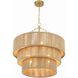 Shyla 10 Light 24 inch Soft Gold Chandelier Ceiling Light