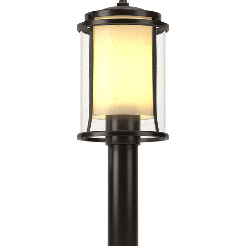 Meridian 1 Light 14.4 inch Coastal Oil Rubbed Bronze Outdoor Post Light