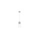 Canada 1 Light 5 inch Matte White Single Pendant Lighting Ceiling Light