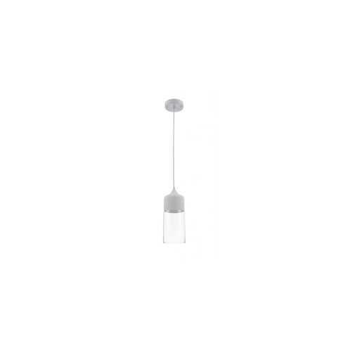 Canada 1 Light 5 inch Matte White Single Pendant Lighting Ceiling Light