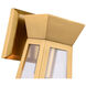 Lucian Wall Sconce Wall Light in Brushed Brass