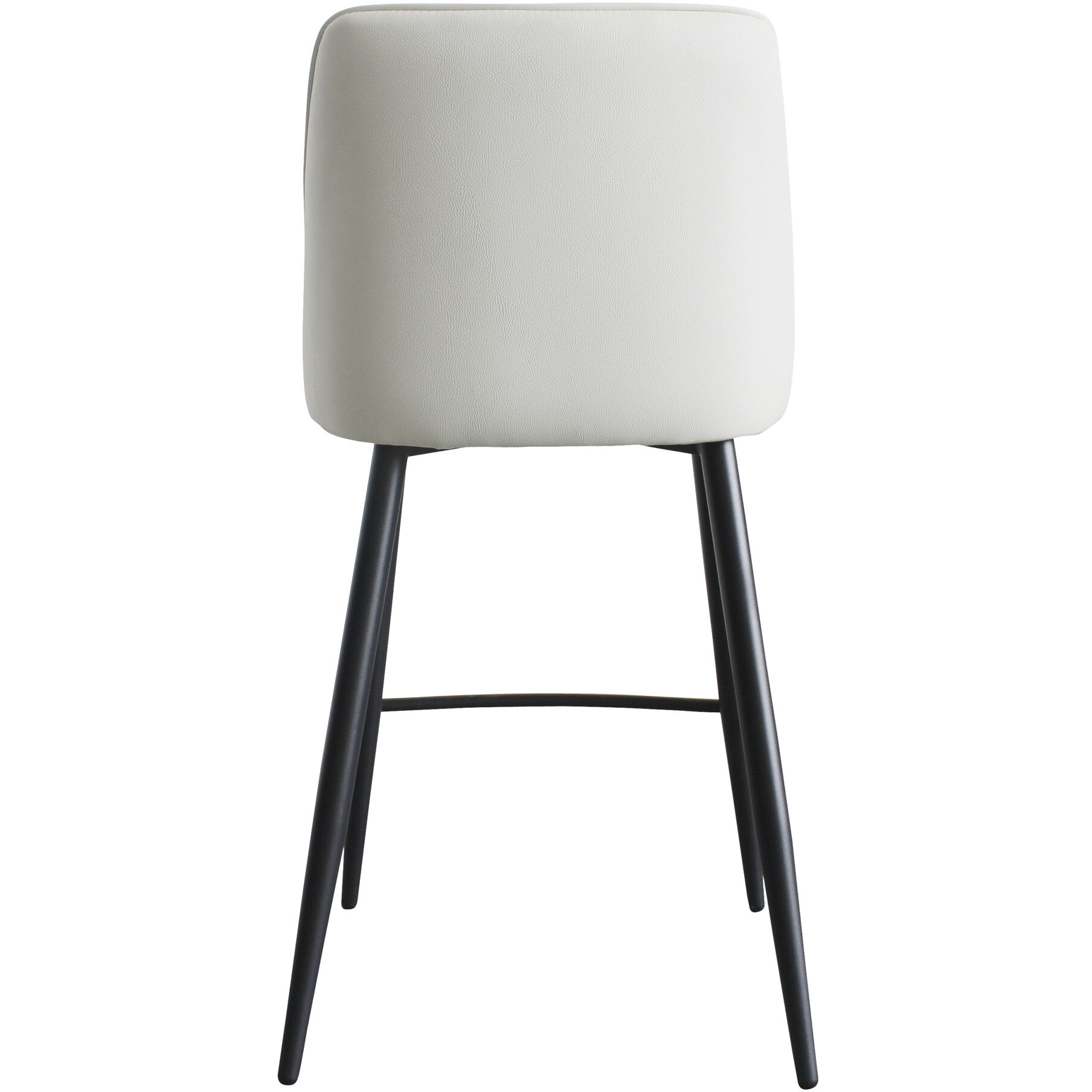Emelia 38 inch White Counter Stool