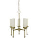 Emily 5 Light 24 inch Brushed Brass Dining Chandelier Ceiling Light