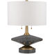 Jebel 23.25 inch 100.00 watt Natural/Brushed Brass Table Lamp Portable Light
