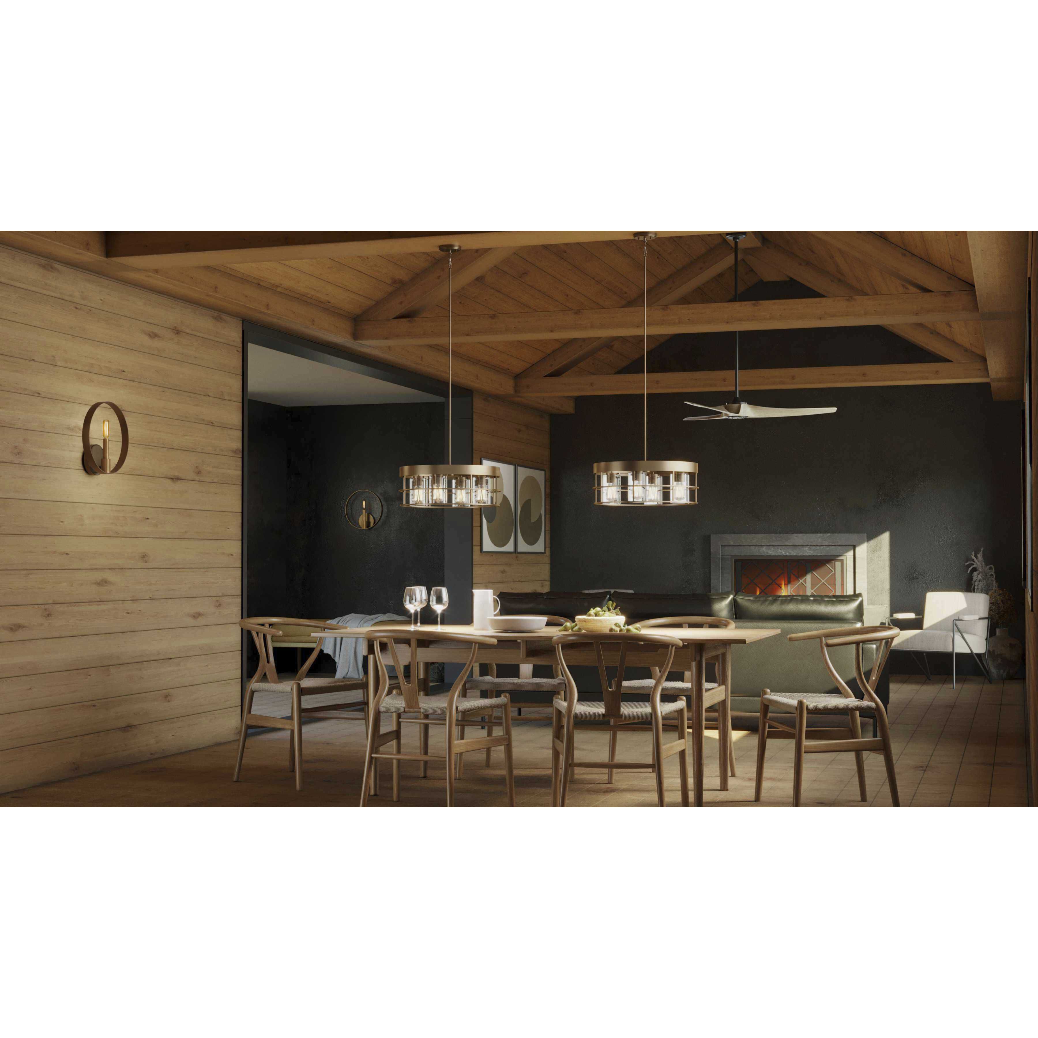 Breckenridge 1 Light 3 inch Aged Bronze ADA Wall Bracket Wall Light, Design Series