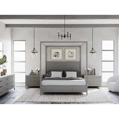 Elara 4 Light 23 inch Matte Black Chandelier Ceiling Light