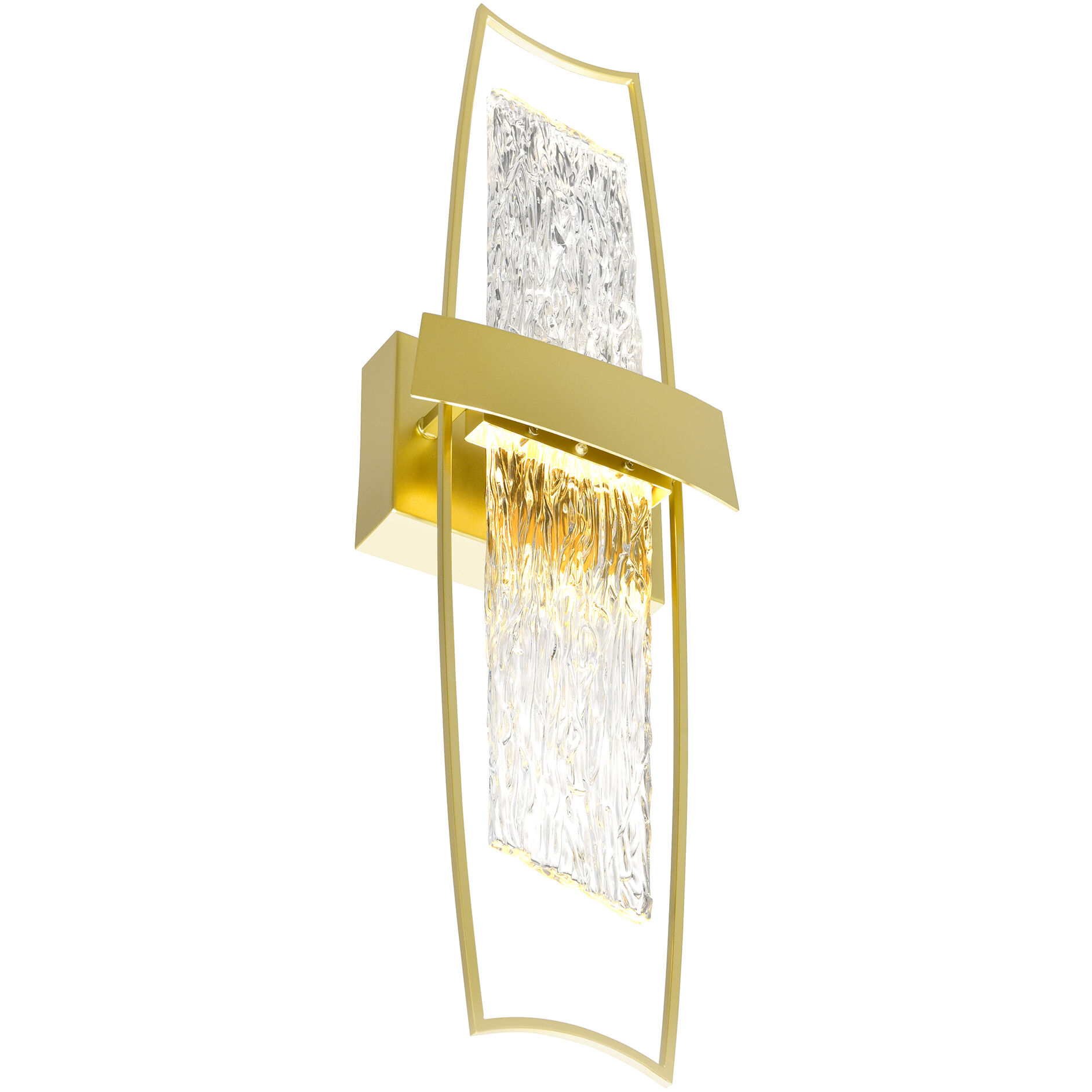 Guadiana LED 8 inch Satin Gold Wall Light