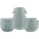 Celadon Crackle 13.75 X 9.5 inch Vase
