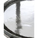Acea 12 inch Graphite and Clear Drinks Table