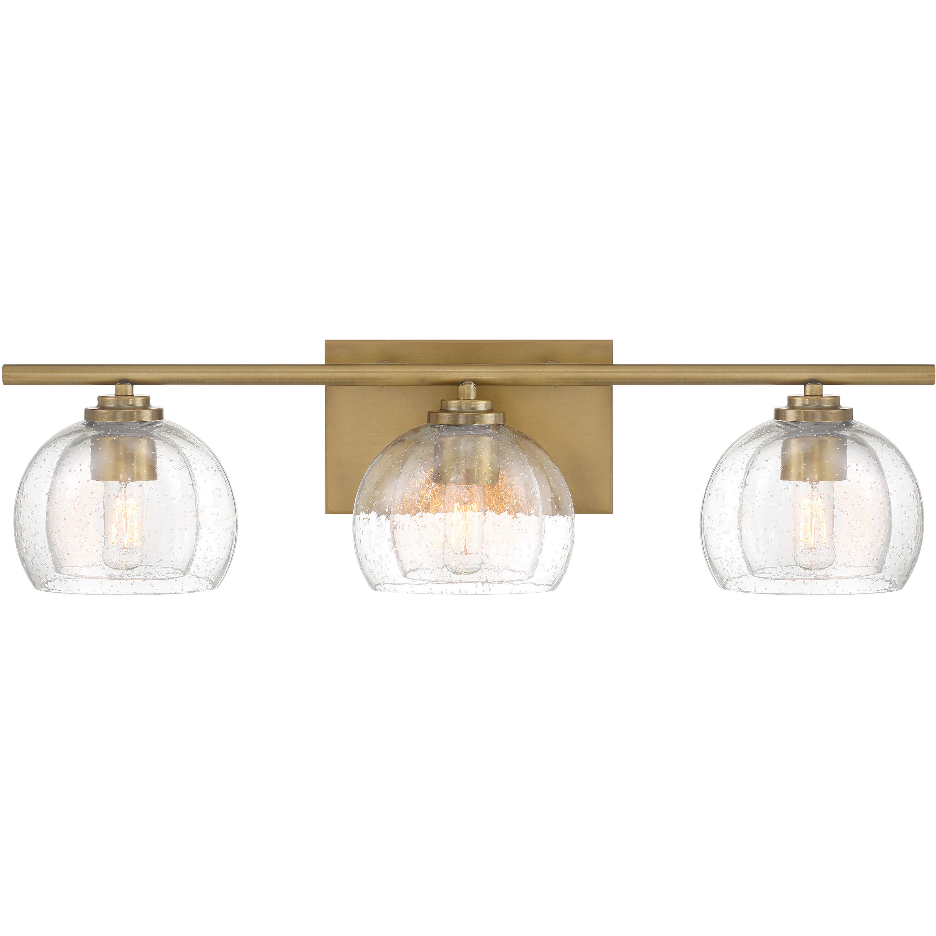 Glint 3 Light 24 inch Legacy Brass Vanity Light Wall Light
