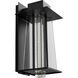 Art 2 Light 19 inch Black Outdoor Wall Lantern