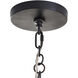 Micah 1 Light 24.5 inch Antique Bronze Pendant Ceiling Light