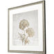 Delicate Beauty Gray and Beige and Green and Neutral Framed Art