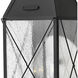 Heritage York LED 25 inch Black Outdoor Wall Mount Lantern, Large