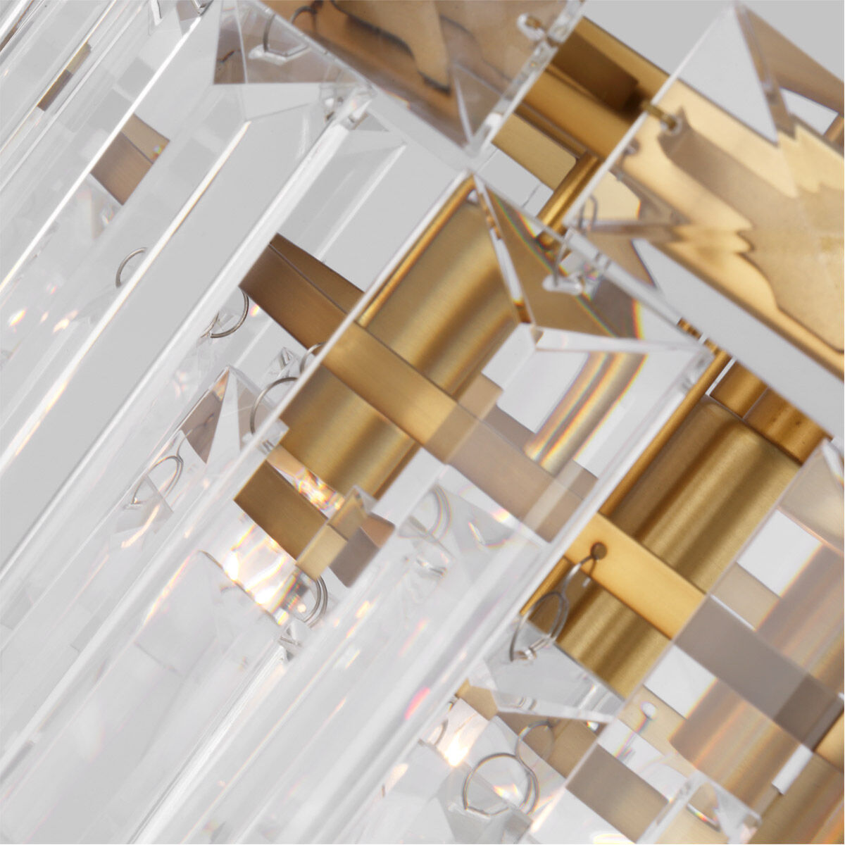 C&M by Chapman & Myers Arden 4 Light 16.13 inch Burnished Brass Chandelier Ceiling Light