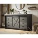 Austin 60 X 34 inch Rustic Grey Bathroom Vanity Cabinet