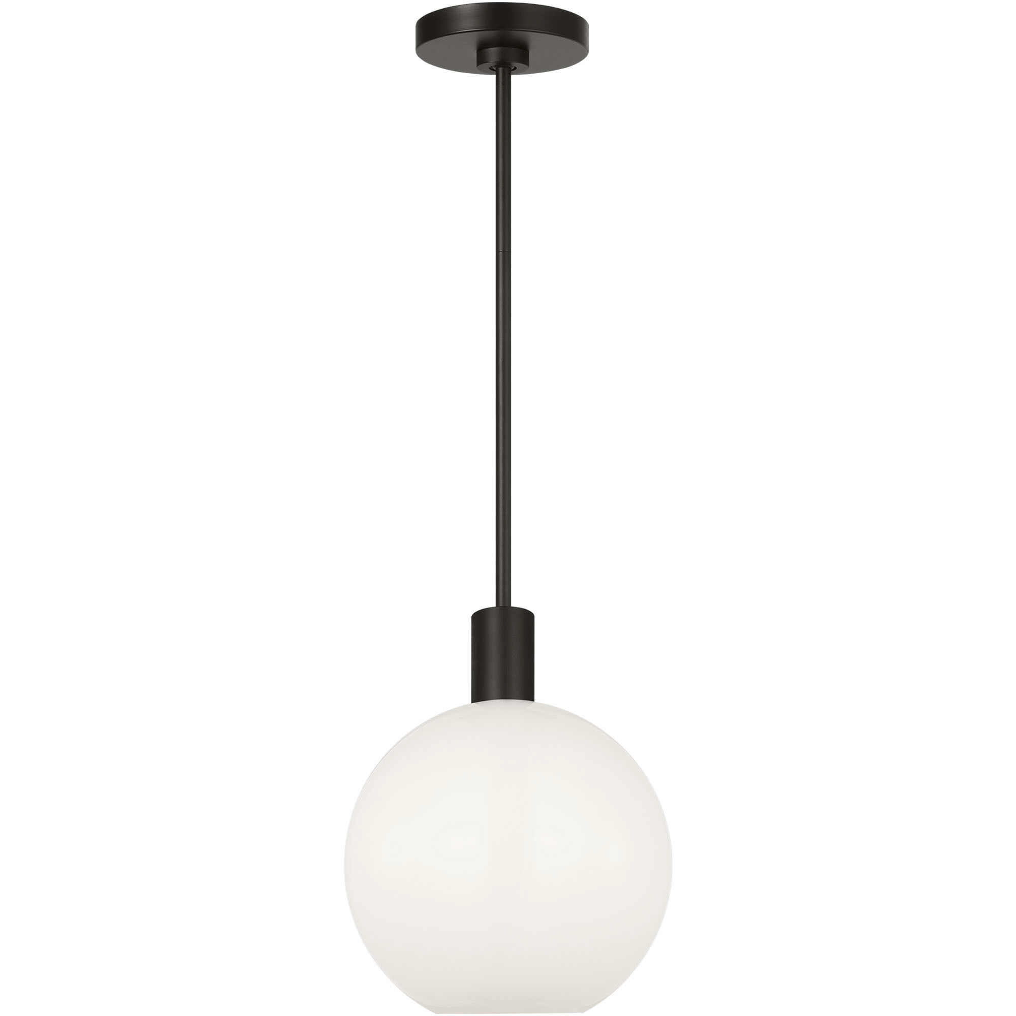 Drew & Jonathan Colewood 1 Light 12.5 inch Midnight Black Pendant Ceiling Light, Small