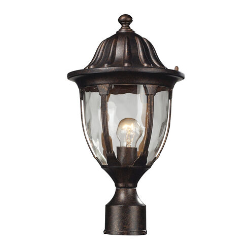 Joy 1 Light 17 inch Regal Bronze Outdoor Post Light