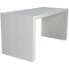 Manhattan 60 X 27 inch Solid White Desk