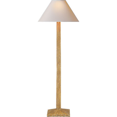 Chapman & Myers Strie 31.5 inch 60.00 watt Gild Buffet Lamp Portable Light in Natural Paper