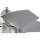 Propel II 24 inch Brushed Polished Nickel with Brushed Nickel/Brushed Nickel Blades Ceiling Fan