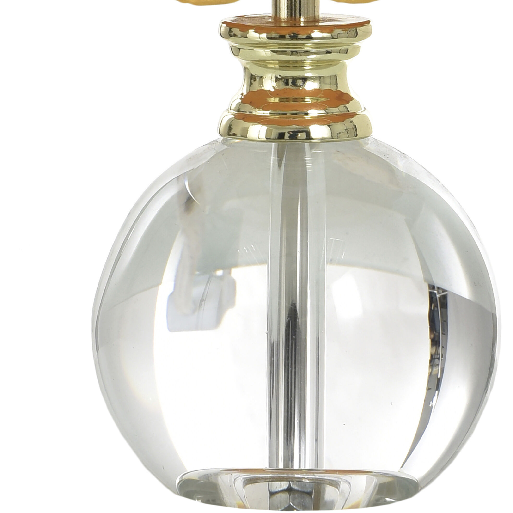 Beatrice 14 inch 40 watt Clear and Polished Nickel Table Lamp Portable Light
