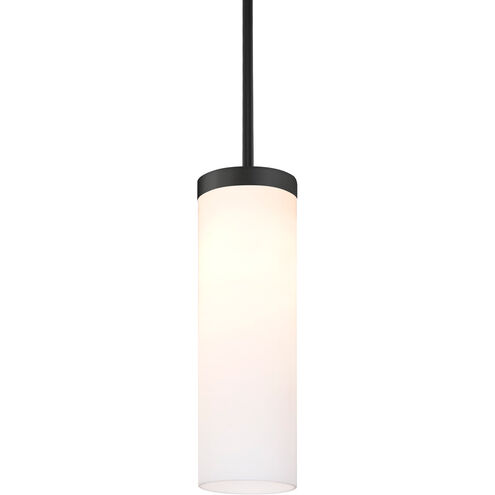 Friz 1 Light Black Pendant Ceiling Light