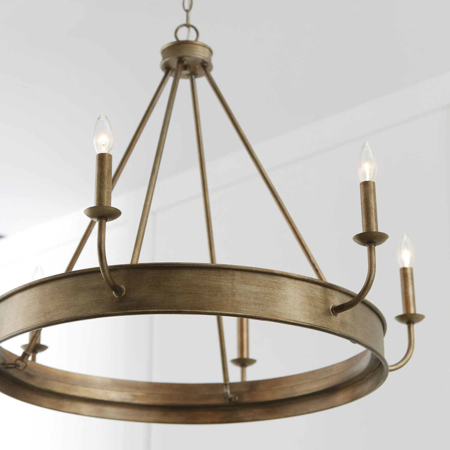 Nole 6 Light 36 inch Mystic Luster Chandelier Ceiling Light