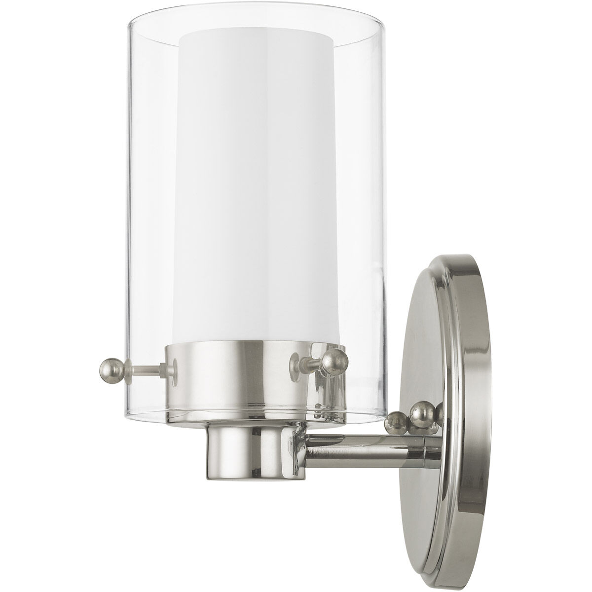 Manhattan 1 Light 5 inch Polished Chrome Bath Vanity Wall Light
