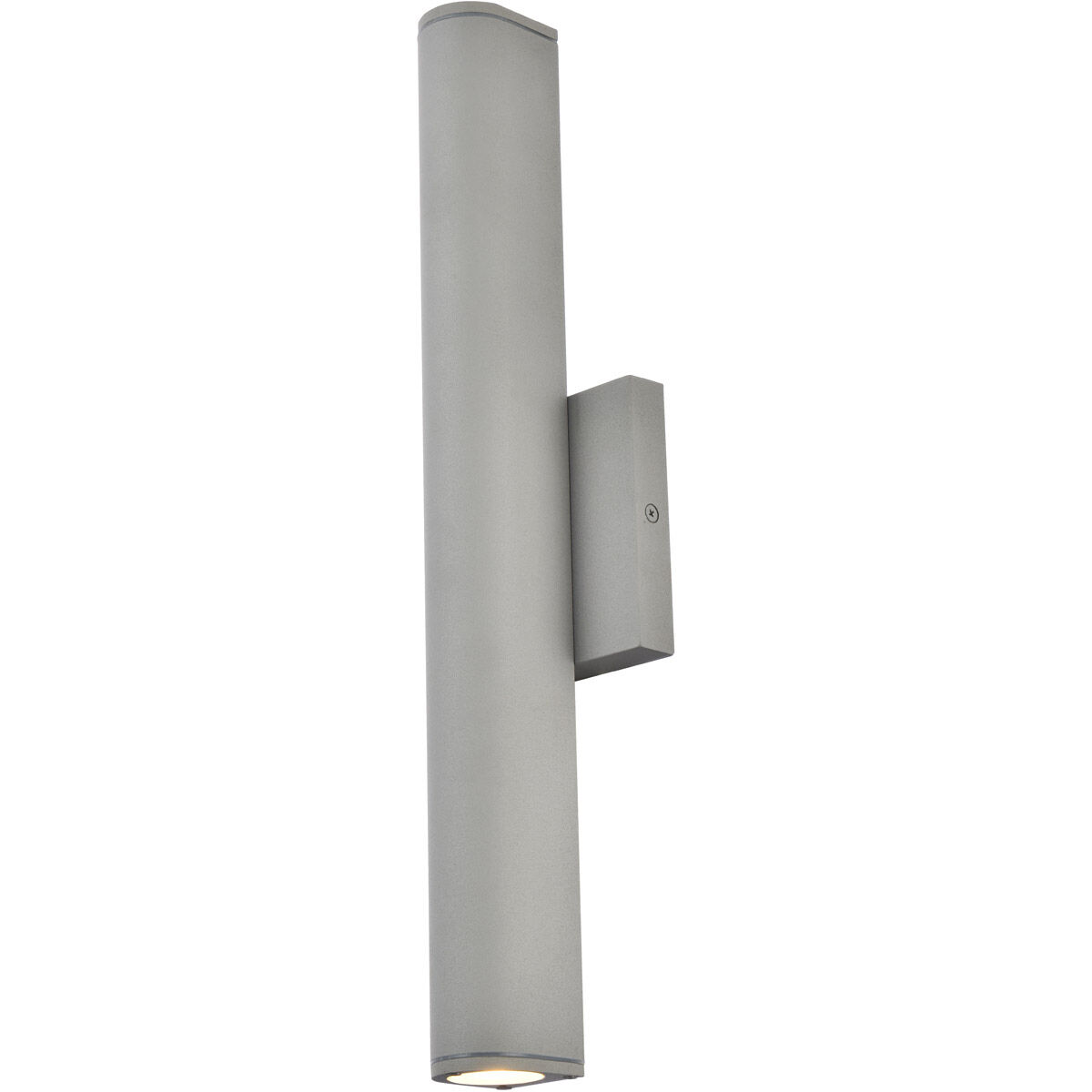 Raine 17 inch Silver Outdoor Wall Light